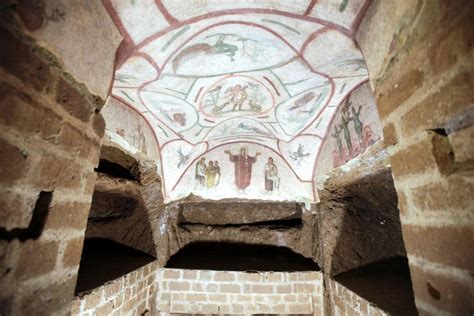Catacomb of Priscilla .